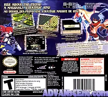 Image n° 2 - boxback : Disgaea DS